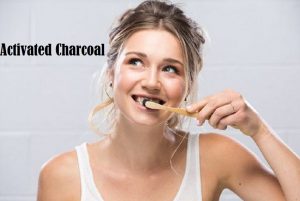 whiten teeth with activated charcoal