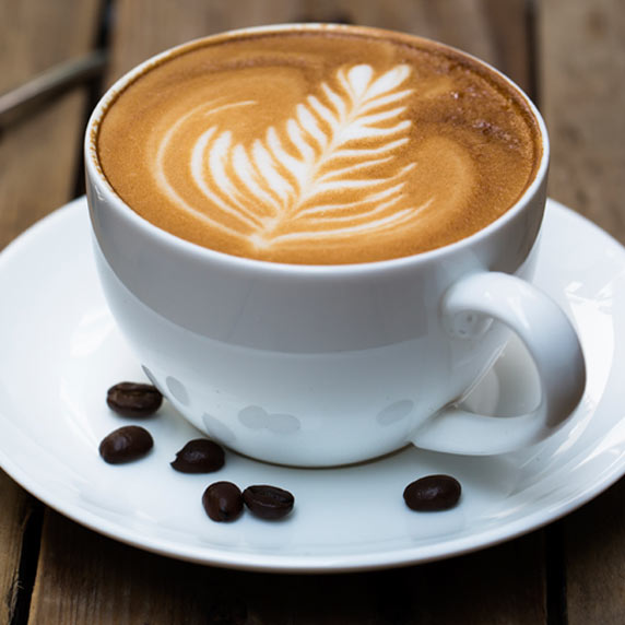 Cappuccino types of coffee