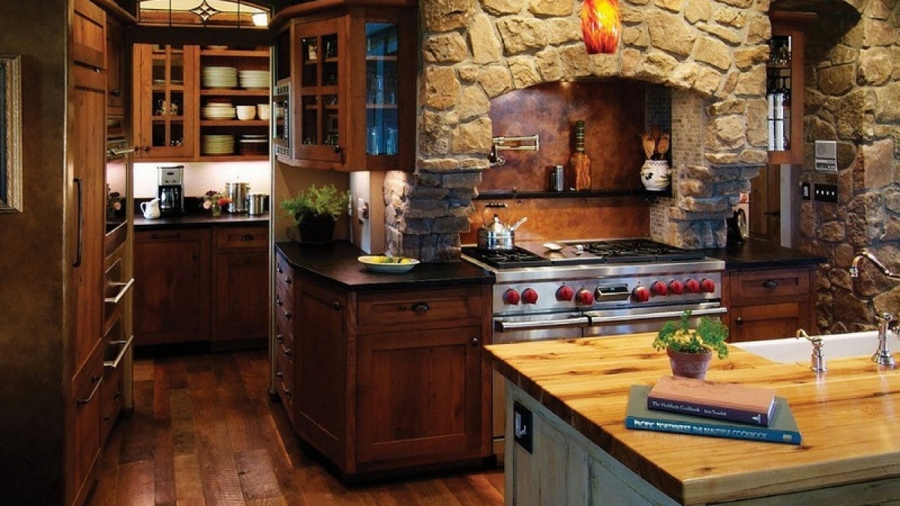 6 simple ideas for decorating rustic kitchens