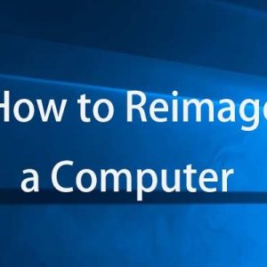 How to reimage a computer