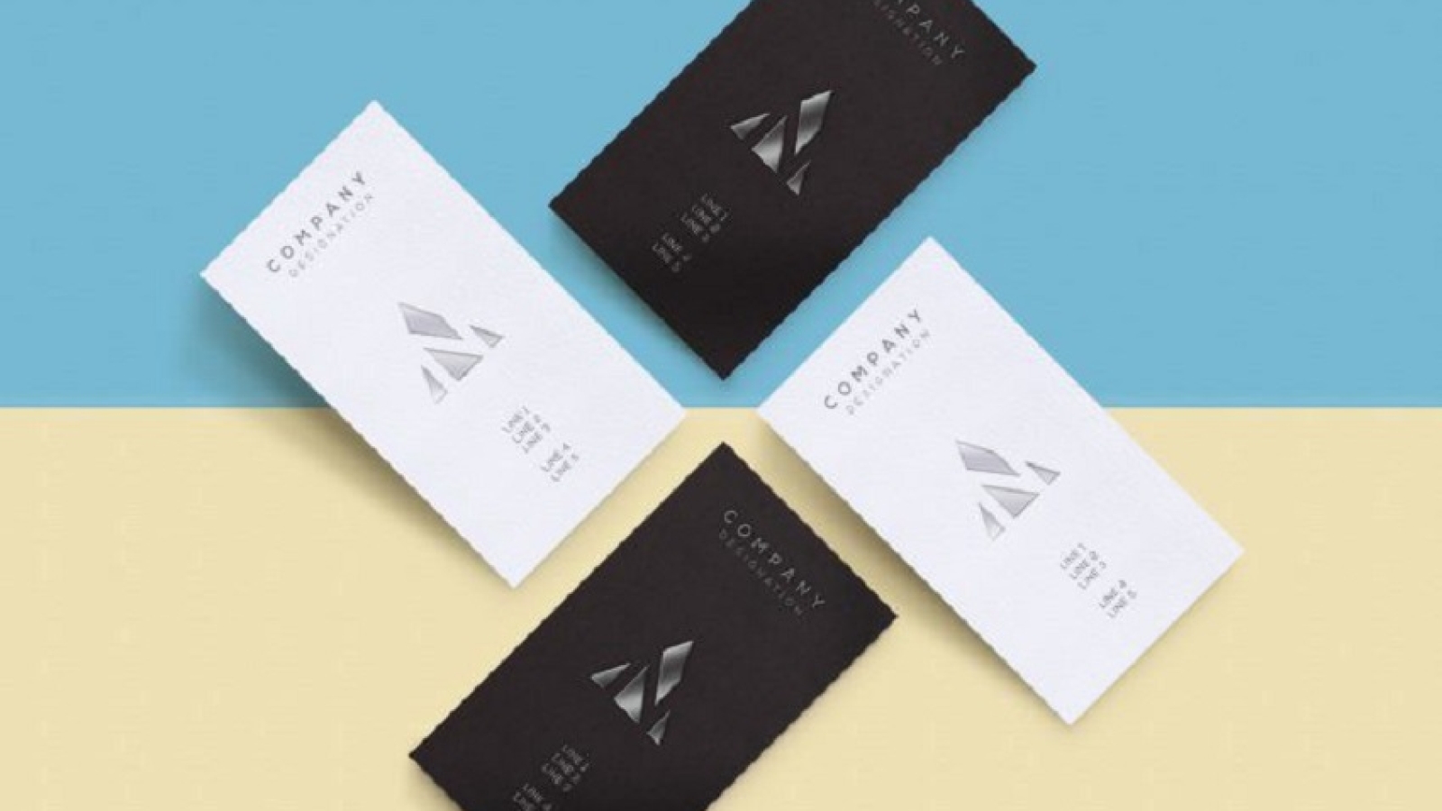 What are the different types of business cards