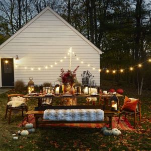 DIY Thanksgiving Yard: Pumpkin Power