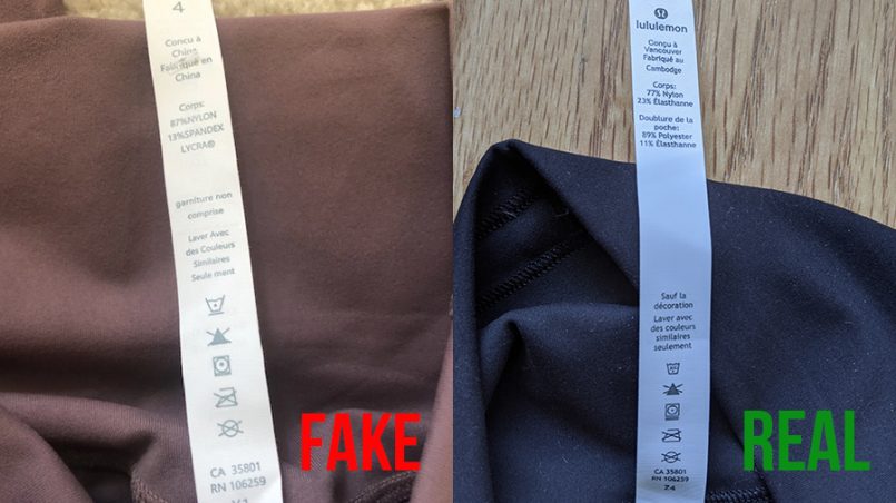 How to Identify Fake Lululemon?