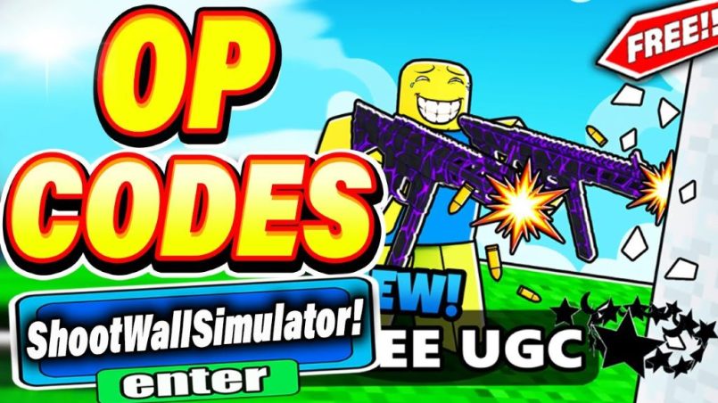 Roblox: Shoot Wall Simulator Codes (November 2023)