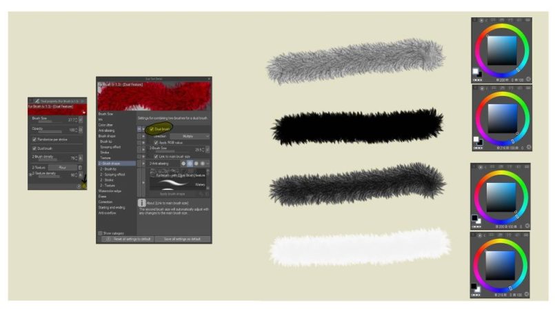 How do I get more brushes on Clip Studio Paint
