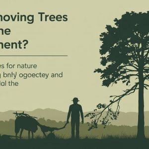 Is cutting down trees always bad for the environment