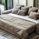 Maximize space with a stylish sofa bed. Perfect for multi-purpose rooms, it offers comfortable seating by day and seamlessly transforms into a cozy bed by night.