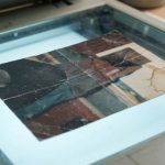 Cleaning a flatbed scanner before scanning documents